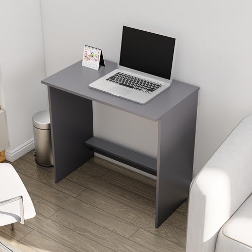 Image of Bniture Wooden Study Table for Home | Engineered Wood Laptop Study Table | Multi Purpose Office Desk for Laptop, Computer, Writing | Table for Study | Workstation Home & Office | Slate Grey
