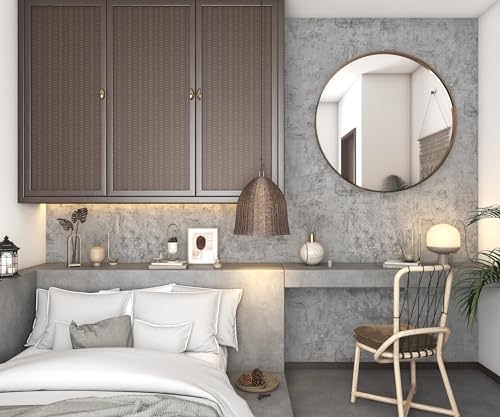Concrete Wallpaper Peel and Stick Grey Cement Contact Paper 15.8''x78.8'' - image 2