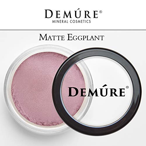Demure Mineral Make Up (Eggplant) Eye Shadow, Matte Eyeshadow, Loose Powder, Eye Makeup, Professional Makeup #TOP1