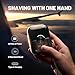 Electric Foil Shavers for Men: Upgraded Mini Electric Razor with 4 Floating Blades & Big LED Display - Foil Shaver for Men with 2 Gears Adjustable - Face Shaver with IPX7 Waterproof,USB Type C