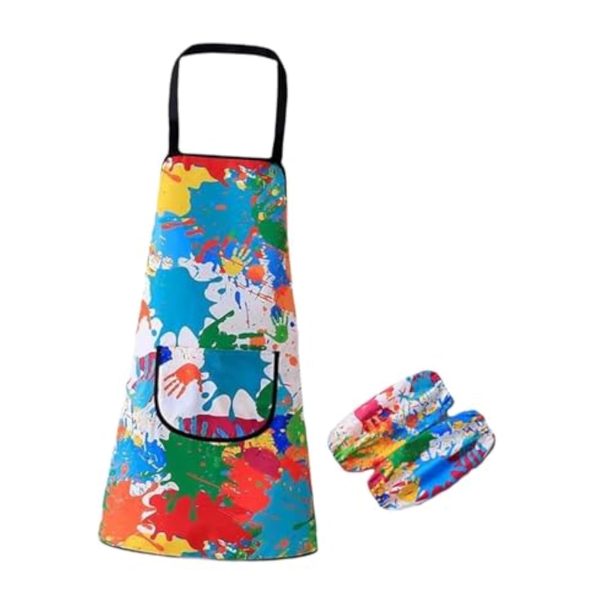 Soft Birthday Gift Portable Kids Apron for Cooking