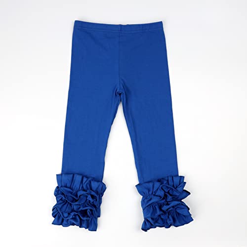 Image of HOOLCHEAN Baby Toddler and Little Girls Cotton Ruffle Leggings
