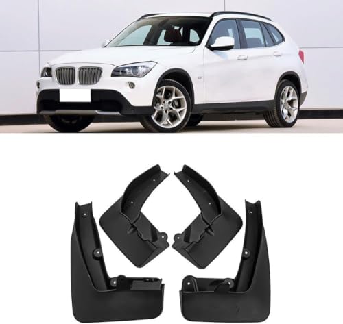 Guardabarros BMW X1 2010 2011 2012 2013 2014 2015 delanteros y traseros contra impactos de piedras 2