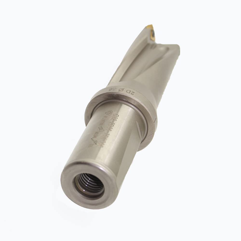 wiertła bity wiertła do metalu wiertło wewnętrzne 13mm-50mm głębokość 2/3/4/5D wiertło indeksowane U C32-D31-Wc06 4D (Color : C40-d40-wc06, Size : 3D)