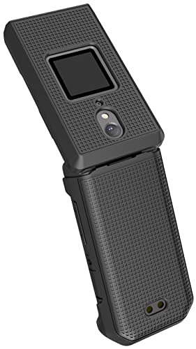Coque Cat S22 rabat contre rayures coque rigide fine noire - 5
