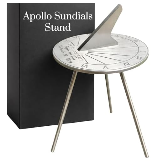 Robust Sundial Stand for Apollo Models