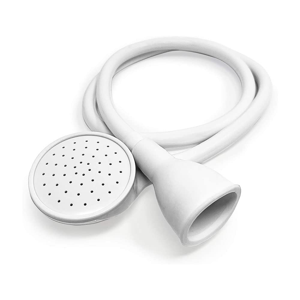 ONE BEST DEAL Single Tap Bath Sink Shower Head Hose Spray Hairdresser Pet Push On Portable Pet Shower Head for Baby Pet Washing/Dresser Hair (Single Shower Head)