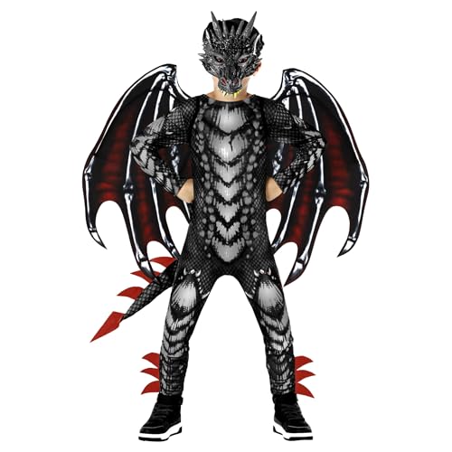 Morph Déguisement Dragon Enfant, Costume Dragon Enfant, Déguisement Animaux, Costume Carnaval Garcon, Deguisement Halloween Garcon L