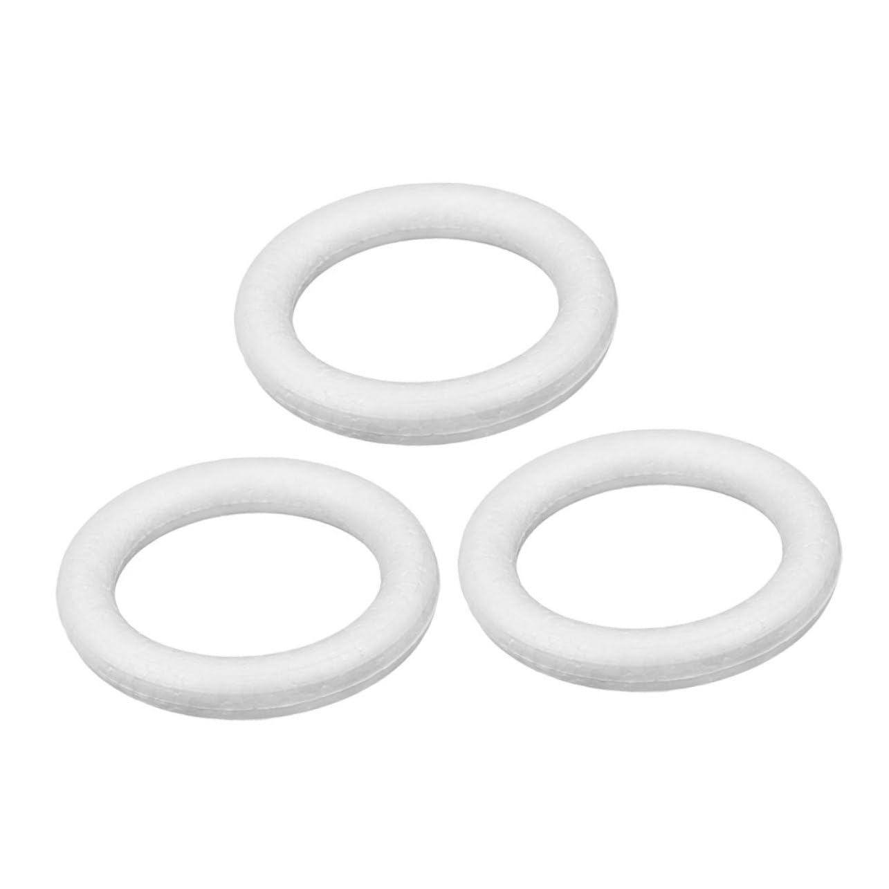 Couronnes de Noël DIY avec ces cercles mousse légers STOBAZA pour loisirs créatifs