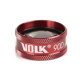 Volk 90D Non Contact Slit Lamp Lens - Red