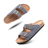 Sandali Uomo Casuale Infradito Donna Confortevole Flip Flops Unisex Ciabatte Antiscivolo Adulto Spiaggia Piscina Grigio 3 Taglia 35