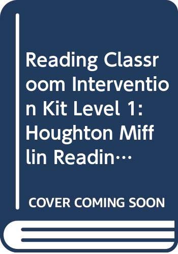 Reading Classroom Intervention Kit Level 1: Houghton Mifflin Reading