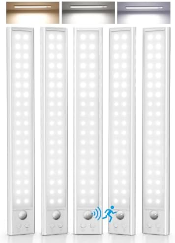 5-Pack Under Cabinet Lighting Wireless, Motion Sensor Light Indoor image 2