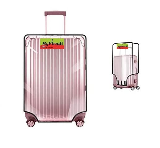 Image of Transparent Protective Zipper PVC Dust Proof Cover for Luggage /Suitcase Trolley Bags (Hard Luggage, 30 inch Suitable for 75,76,77,78 CM)