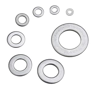 Schrauben-Niro.De Edelstahl M2 Flache Scheiben 500 Stück