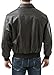 Landing Leathers Men Air Force A-2 Leather Flight Bomber Jacket (Also available in Big & Tall), Brown, X-Large