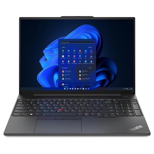 Lenovo ThinkPad E16 Gen 1 16" WUXGA (1920X1200) IPS Laptop | Intel i7-1355U 10-Core | Intel Iris Xe Graphics | Backlit Keyboard | Fingerprint | Thunderbolt 4 | WiFi 6 | 16GB DDR4 512GB SSD | Win11 Pro