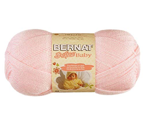 BERNAT SOFTEE BABY - PACK OF 3 BALLS - 140G EACH BALL - PINK, 11 x 9 x 3 inches - Image 2