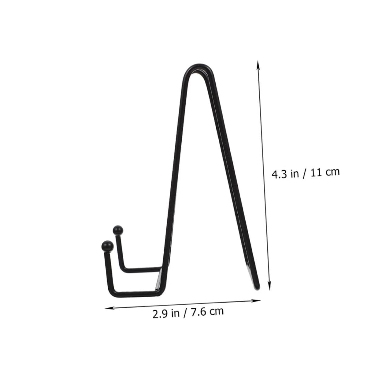 FUNOMOCYA 5pcs Photo Frame Stand Plate Holders Display Stand Picture Frame Holders Easy Tilt Angle Home Office Art Display