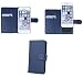 Produktbild Supercase24 Flip Case für Sharp Aquos V Bookstyle Klapp Etui Hülle Handy Tasche Bookcase Cover Schutzhülle in blau