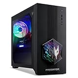 acer Predator PO3-665 Gaming Desktop PC - Intel Core i7-14700F, 16GB, 512GB SSD, NVIDIA GeForce RTX 5070, No Display, Windows 11, Black