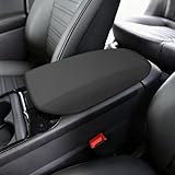 AOMSAZTO Console Covers for 2017-2020 Ford Fusion Black with Black Stiches