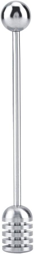 Hoeny Dipper, Stainless Steel Drizzle Spoon, Solid Kitchen Honey Stick, for Home Honey Tool for Kitchen Honey Accesory