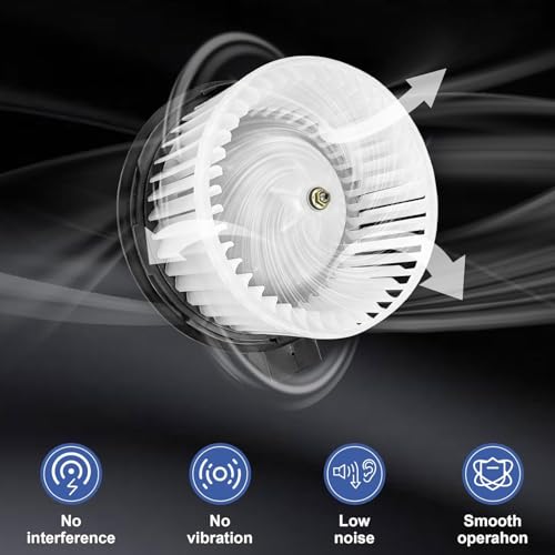 Image of PartsFlow HVAC Blower Heater Motor Assembly w /Wheel For 2012-2017 Ford Explorer /Flex /Police Interceptor Sedan /Police Interceptor Utility /Taurus For 2012-2017 Lincoln MKT /MKS 700274