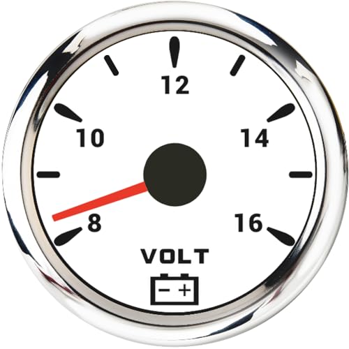 ELING Jauge de montre 52 mm 12 heures avec 8 couleurs rétro-éclairage pour voiture scooter universel 12 V 24 V ELING Jauge de montre 52 mm 12 heures avec 8 couleurs rétro-éclairage pour voiture scooter universel 12 V 24 V