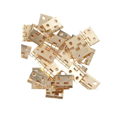 Raccords de meubles miniatures de style charnières miniatures argentées - 7