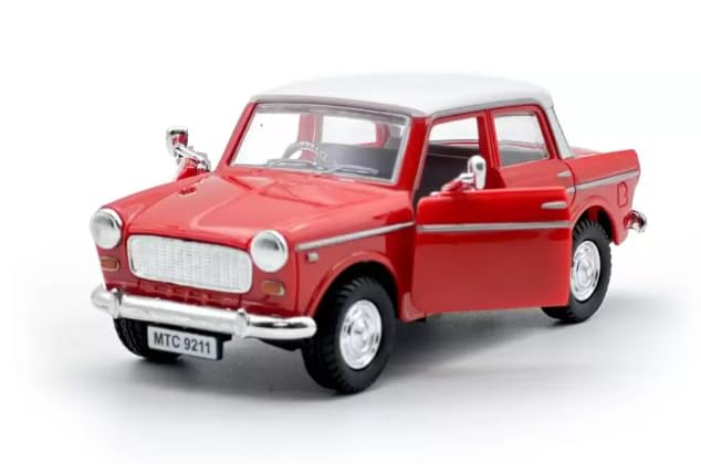 Centy Made of Plastic Queen 70'S Taxi Red Toys for Kids (Red)