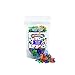 Colorations Translucent Multi-Color Uppercase Plastic Letters, 3/4