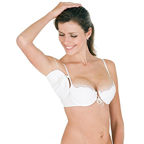 Ready Dress Shield Snaps to Bra for Regular Sleeves #1114VR (Universal, White)
