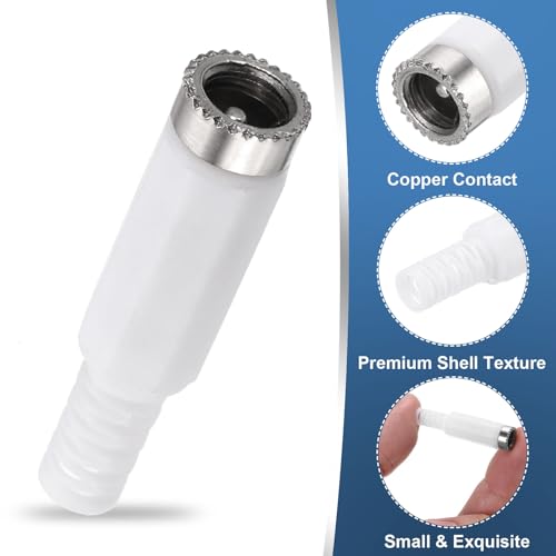 MECCANIXITY Adaptador de alimentación DC hembra 5.5x2.1mm pack 10 miniatura 3