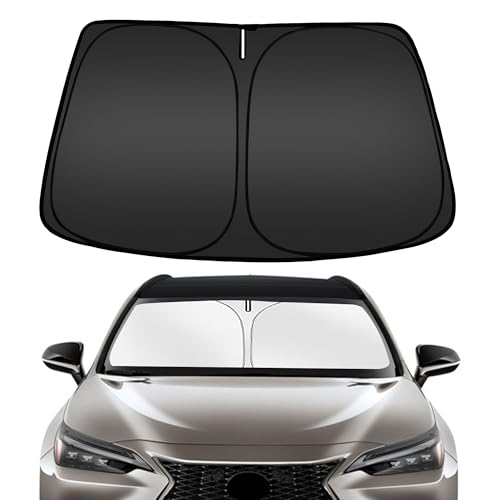 Image of ARISMOTOR Windshield Sun Shade for Le-xus NX NX250 NX350 NX350h NX450h+ 2022-2025 2026, Custom Fit Foldable Front Window Sunshade Sun Visor Protector, Block UV Rays Keep Your Car Cooler