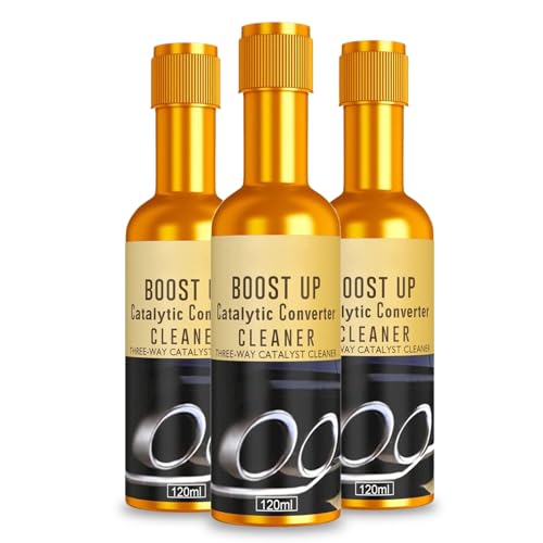Catalytic Convertor Cleaner, Vehicle Engine Catalytic Converter Cleaner, Auto Parts Catalytic Converter Cleaner, Engine Booster Cleaner Fuel and Exhaust System Cleaner (3)