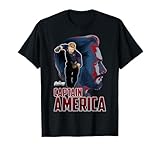 Marvel Infinity War Captain America Profile Graphic T-Shirt