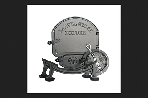 Vogelzang Bk150e Deluxe Airtight Barrel Wood Stove Kit, 6