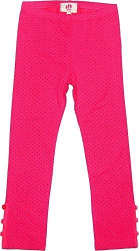Paglie Girls Leggings red with polka-dots