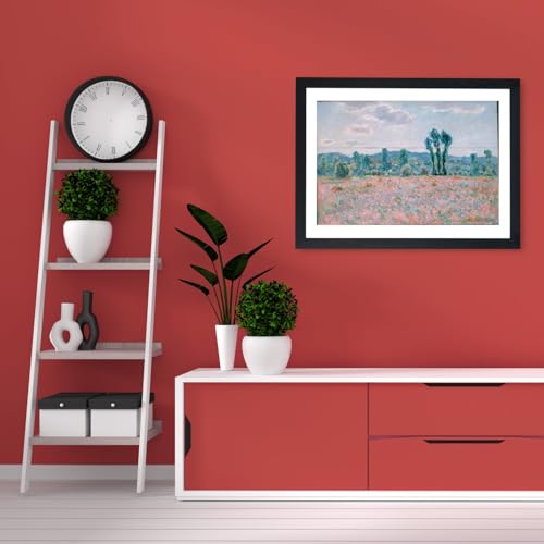 Claude Monet Champ de coquelicots grande affiche encadrée Spiffing Prints - 4