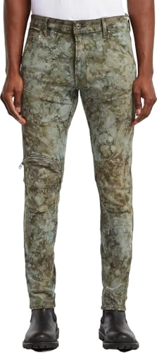 G-STAR Raw - Mens 5620 3D Zip Knee Skinny Jeans