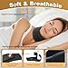 Neck Brace for Sleeping, Soft Foam Cervical Collar Neck Support Brace, Keep Vertebrae Stable for Relief of Cervical Spine Pressure(Large)