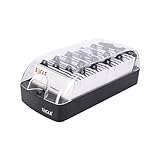 Eagle Business Card Box, Push-Button,Storage up to 550 Cards (Medium)