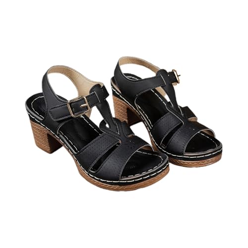 Sandales Femme Talon Mule Chaussures Compensées Blanches Été Sandale Cuir Confort Chaussure Confortable Et Elegante Chaussons Chausson Ete Pieds Larges...