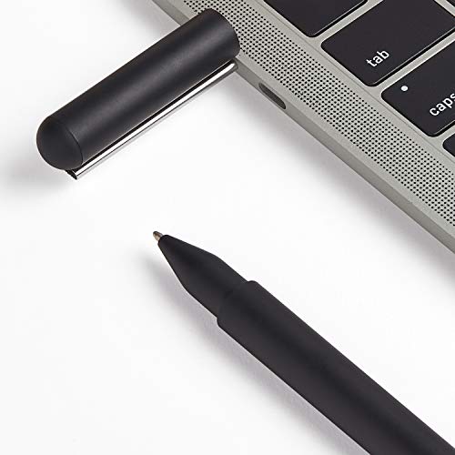 Lexon C-Pen - Black Ink Ballpoint, USB-C Flash Memory, 32GB , Stainless Steel for Clip, ABS Main Body - Black Lexon C-Pen - Black Ink Ballpoint, USB-C Flash Memory, 32GB , Stainless Steel for Clip, ABS Main Body - Black