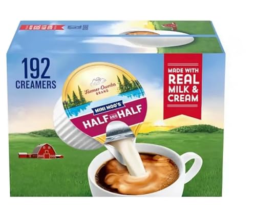 Coffee Creamer Half & Half Singles (192 ct)