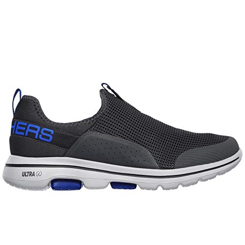 Image of Skechers Mens GO Walk 5 - DOWNDRAFT Slip-on Walking Shoes