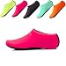 JIASUQI Athletic Pool Swimming Water Aerobics Shoes for Woman Rose Red US 8.5-10.5 Women,7-8 Men