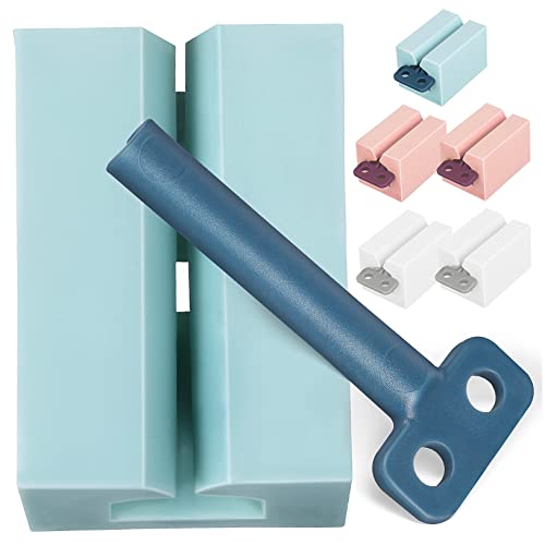 FOMIYES Rolling Toothpaste Squeezer Dispenser 6 Pcs Set Pp Plastic Save Toothpaste Creams Easy to Use