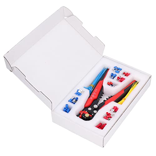 Kit de herramientas de engarzado aislado combinado con juego de terminales 4